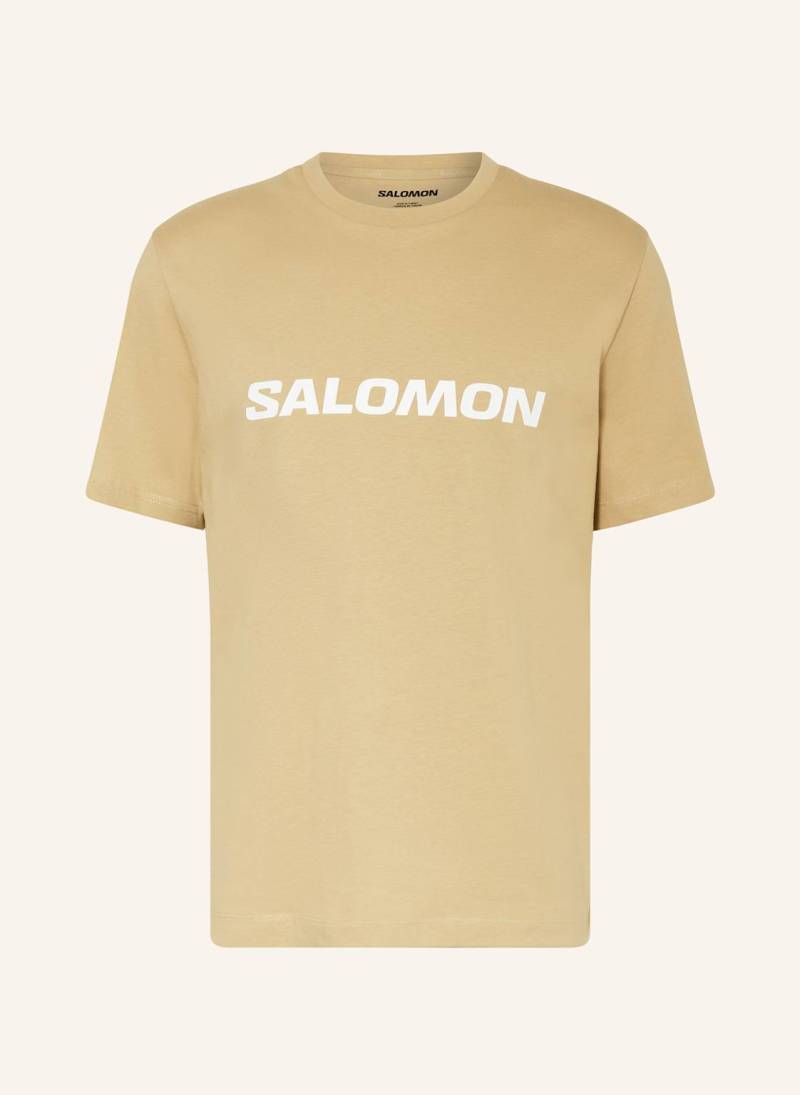 Salomon T-Shirt beige von Salomon