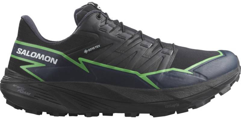 Salomon Thundercross GTX Herren Wanderschuh black/green gecko/black UK 8 Salomon Thundercross GTX Herren Wanderschuh black/green gecko/black UK 8 von Salomon