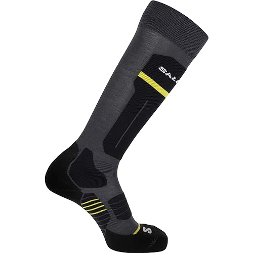 Salomon Spark Unisex-Socken Ski Snowboarden, Wärme, Komfort und bleiben an Ort und Stelle, Schwarz, 55 - 7 Salomon Spark Unisex-Socken Ski Snowboarden, Wärme, Komfort und bleiben an Ort und Stelle, Schwarz, 55 - 7 von Salomon