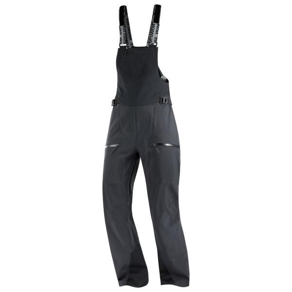 Salomon - Women's Absolute 3L Bib - Skihose Gr L grau von Salomon