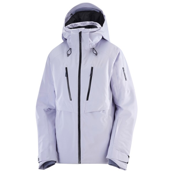 Salomon - Women's Brilliant 2.0 Jacket - Skijacke Gr M lila von Salomon