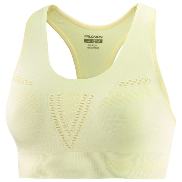 Salomon - Women's Elevate Move'On Bra - Sport-BH Gr XL gelb von Salomon