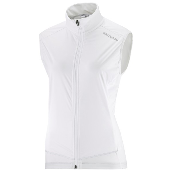 Salomon - Women's Light Shell Vest - Laufweste Gr L weiß von Salomon