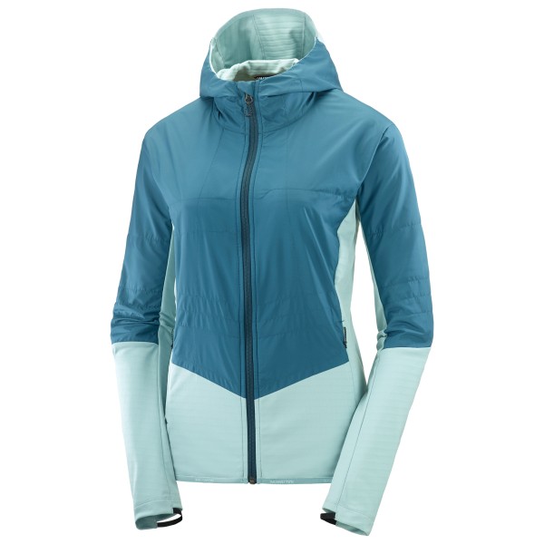 Salomon - Women's Outline All Season Hybrid Mid - Softshelljacke Gr L blau von Salomon