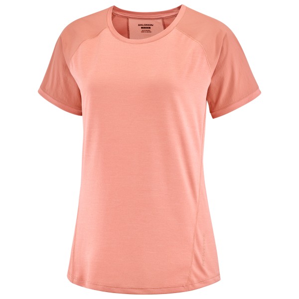 Salomon - Women's Outline - Funktionsshirt Gr S rosa von Salomon