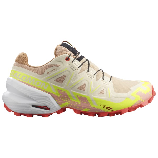 Salomon - Women's Speedcross 6 GORE-TEX - Trailrunningschuhe Gr 3,5;4;4,5;5;5,5;6;6,5;7;7,5;8;8,5;9;9,5 beige;grau;weiß von Salomon