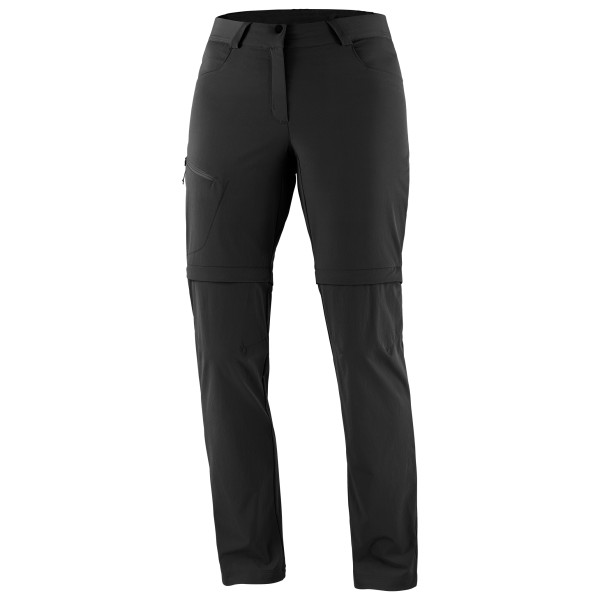 Salomon - Women's Wayfarer Zip Off Pants - Zip-Off-Hose Gr 38 schwarz von Salomon