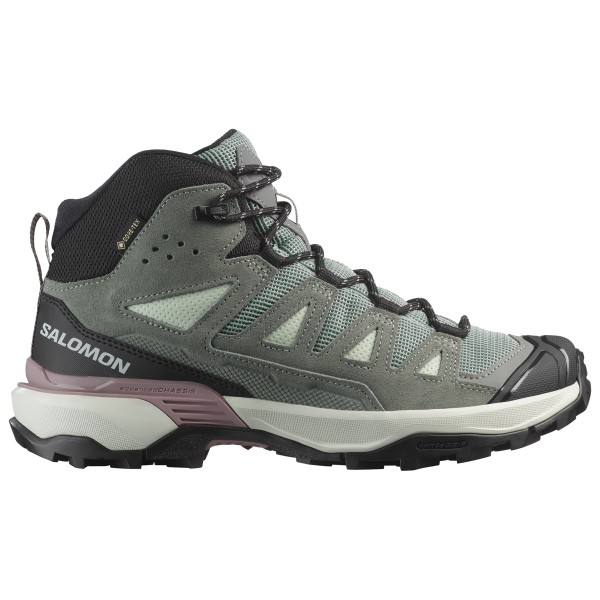 Salomon - Women's X Ultra 360 Leather Mid GORE-TEX - Wanderschuhe Gr 36 2/3 grau von Salomon