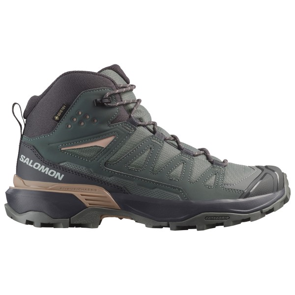 Salomon - Women's X Ultra 360 Mid GTX - Wanderschuhe Gr 38 2/3 grau von Salomon