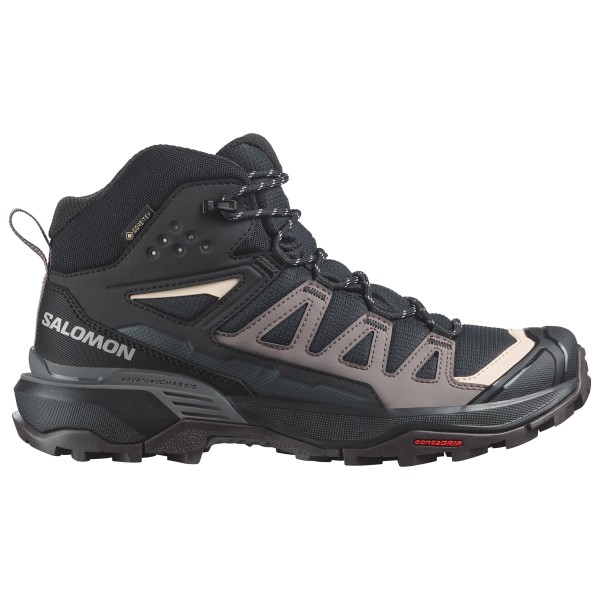 Salomon - Women's X Ultra 360 Mid GTX - Wanderschuhe Gr 40 2/3 grau/schwarz von Salomon