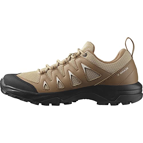 Salomon X Braze Damen Wanderschuhe, Hiking-Basics, Sportliches Design, Vielseitiger Einsatz, Safari, 37 1/3 von Salomon