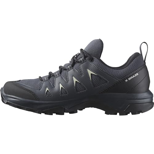 Salomon X Braze Gore-Tex Damen Wander Wasserdichte Schuhe, Hiking-Basics, Sportliches Design, Vielseitiger Einsatz, India Ink, 36 2/3 von Salomon