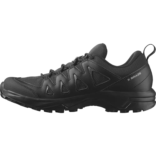 Salomon X Braze Gore-Tex Herren Wander Wasserdichte Schuhe, Hiking-Basics, Sportliches Design, Vielseitiger Einsatz, Black, 38 2/3 von Salomon