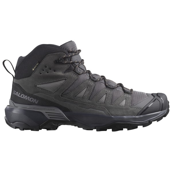 Salomon - X Ultra 360 Leather Mid GORE-TEX - Wanderschuhe Gr 46 2/3 grau/schwarz von Salomon