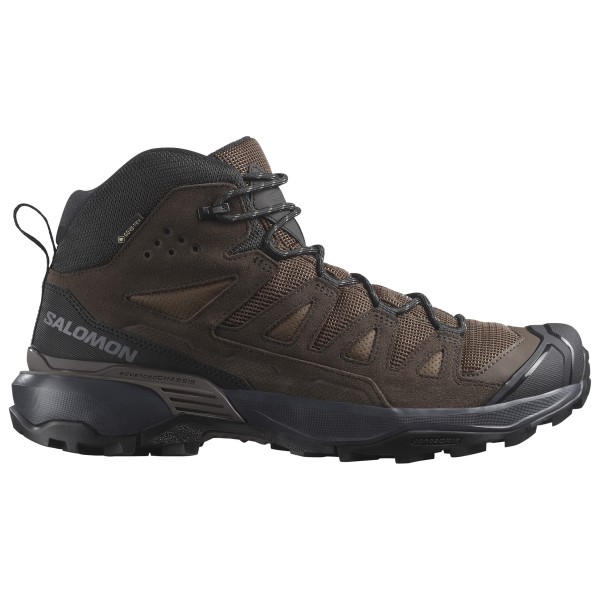 Salomon - X Ultra 360 Leather Mid GORE-TEX - Wanderschuhe Gr 41 1/3 schwarz von Salomon