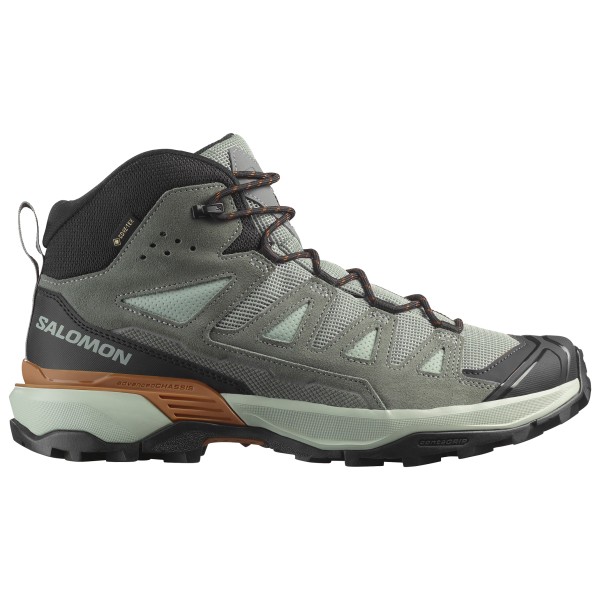 Salomon - X Ultra 360 Leather Mid GORE-TEX - Wanderschuhe Gr 42 grau von Salomon