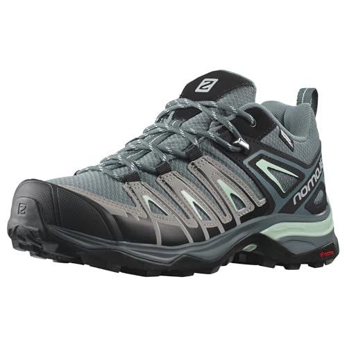 Salomon X Ultra Pioneer ClimaSalomon Waterproof Damen Wanderschuhe, Alle Wetterbedingungen, Sicherer Fußhalt, Stabil und gedämpft, Stormy Weather, 36 von Salomon