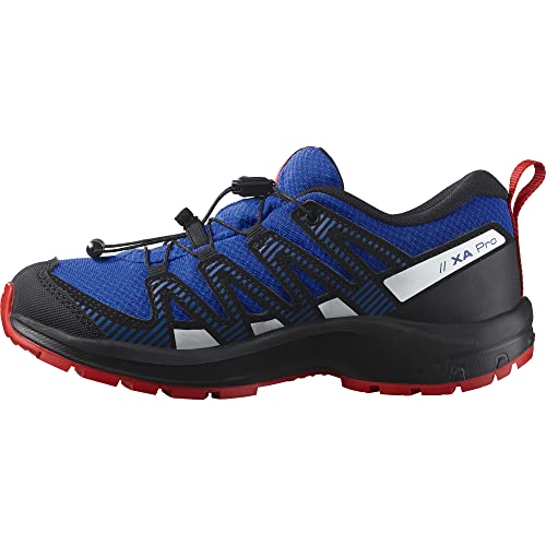 Salomon XA Pro V8 Climasalomon Waterproof Kinder Outdoor-Schuhe, Präzise Passform, Grip in jedem Gelände, Sportlicher Look, Lapis Blue, 31 von Salomon