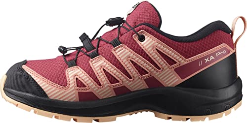 Salomon XA Pro V8 Climasalomon Waterproof Kinder Outdoor-Schuhe, Präzise Passform, Grip in jedem Gelände, Sportlicher Look, Earth Red, 31 von Salomon