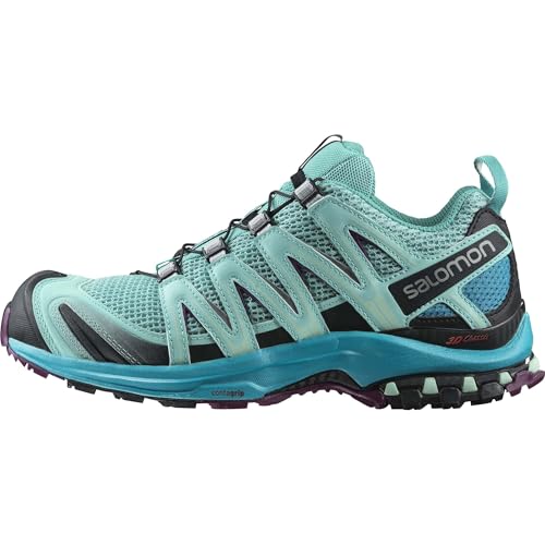 Salomon XA Pro 3D Damen Trailrunning- und Wanderschuhe, Outdoor-bereit, Grip, Langlebiger Schutz, Blue Curacao, 36 von Salomon