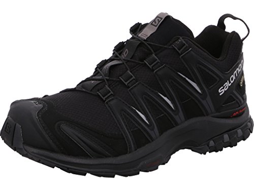 Salomon XA Pro 3D Gore-Tex Herren Trail Running Wasserdichte Schuhe, Stabilität, Grip, Langlebiger Schutz, Black, 49 1/3 von Salomon