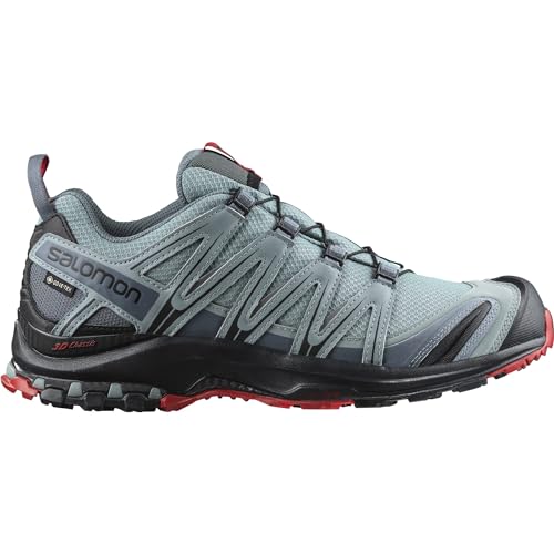 Salomon XA Pro 3D Gore-Tex Wasserdichte Herren Trailrunning- und Wanderschuhe,Stabilität,Grip,Lead,46 von Salomon