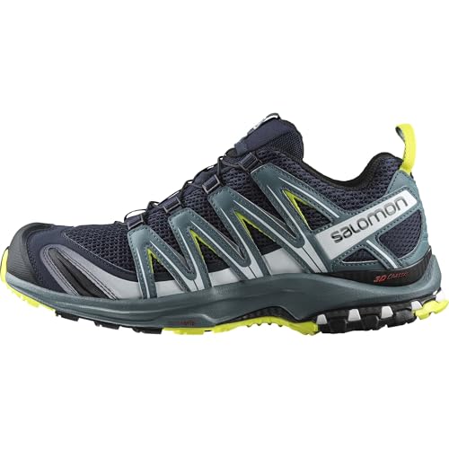 Salomon XA Pro 3D Herren Trailrunning- und Wanderschuhe, Outdoor-bereit, Grip, Dauerhafter Schutz, Navy Blazer, 46 von Salomon