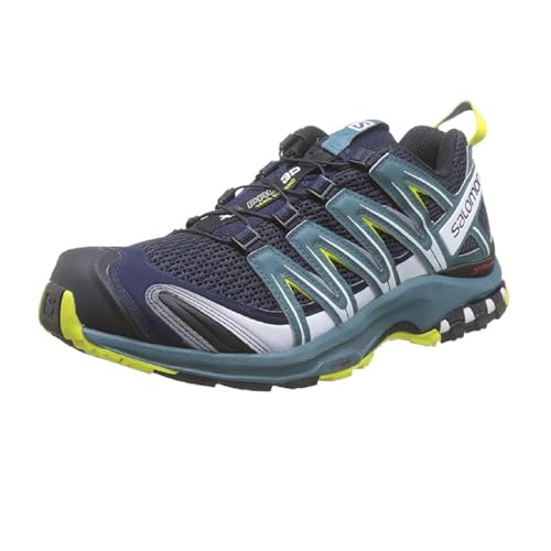 Salomon XA Pro 3D Herren Trailrunning- und Wanderschuhe,Stabilität,Grip,Navy Blazer,44 von Salomon