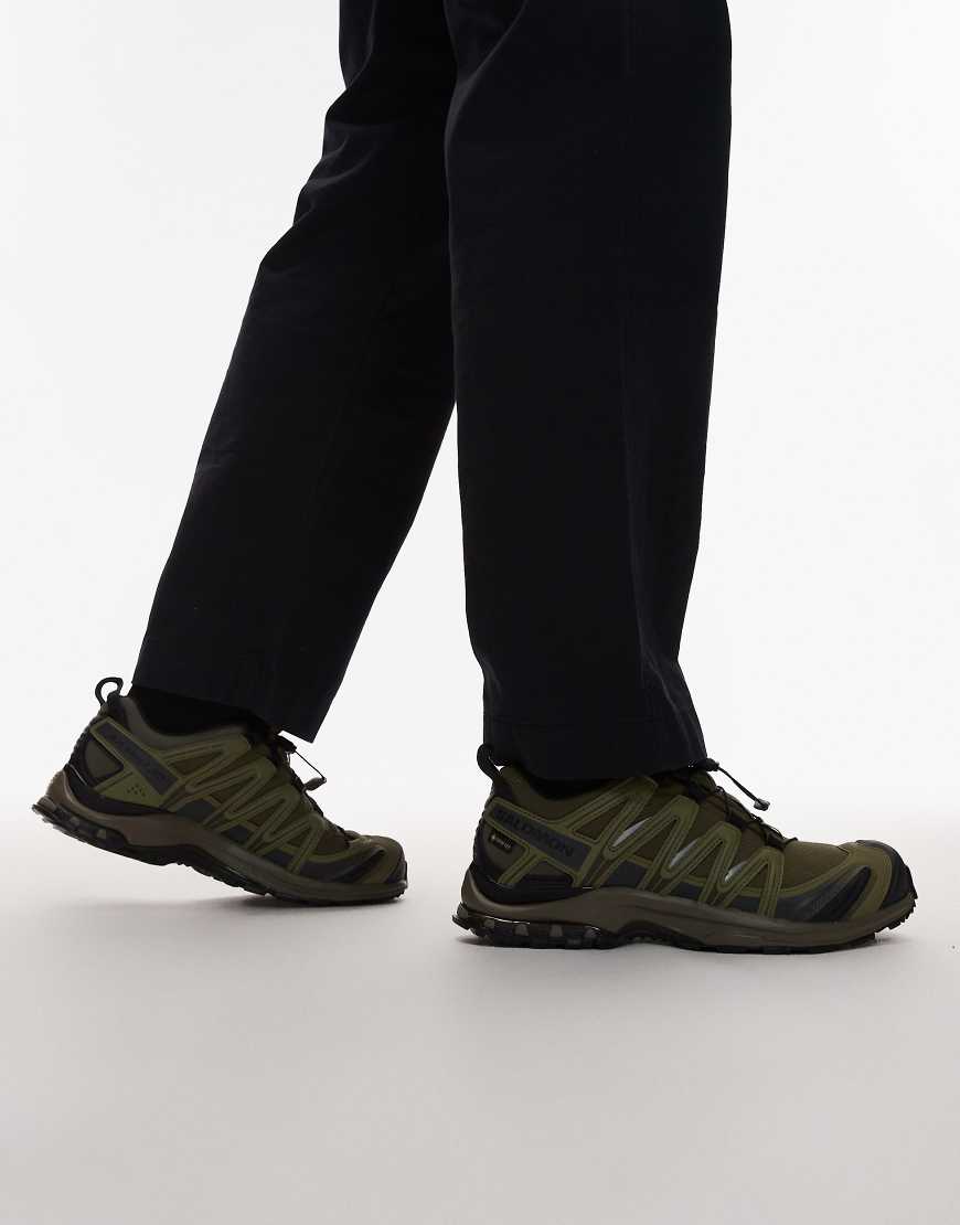 Salomon - XA Pro 3D - Sneaker in Olivgrün und Schwarz von Salomon