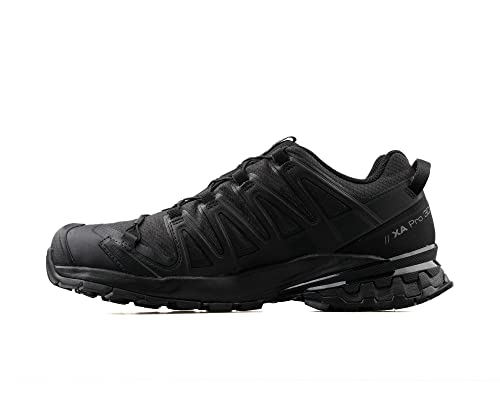 Salomon XA Pro 3D V8 Gore-Tex (wasserdicht) Damen Trailrunning-Schuhe, Schwarz (Black/Black/Phantom), 41 1/3 EU von Salomon