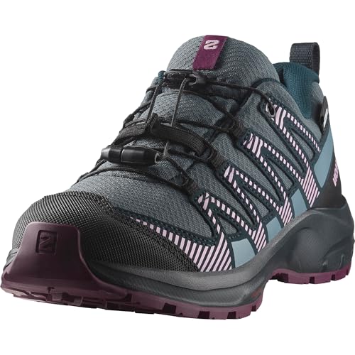 Salomon XA Pro V8 Climasalomon Waterproof Unisex Kids Hiking and Running Shoes, Precise fit, All-Terrain Grip, and Sporty Look, Neptune., 3 von Salomon