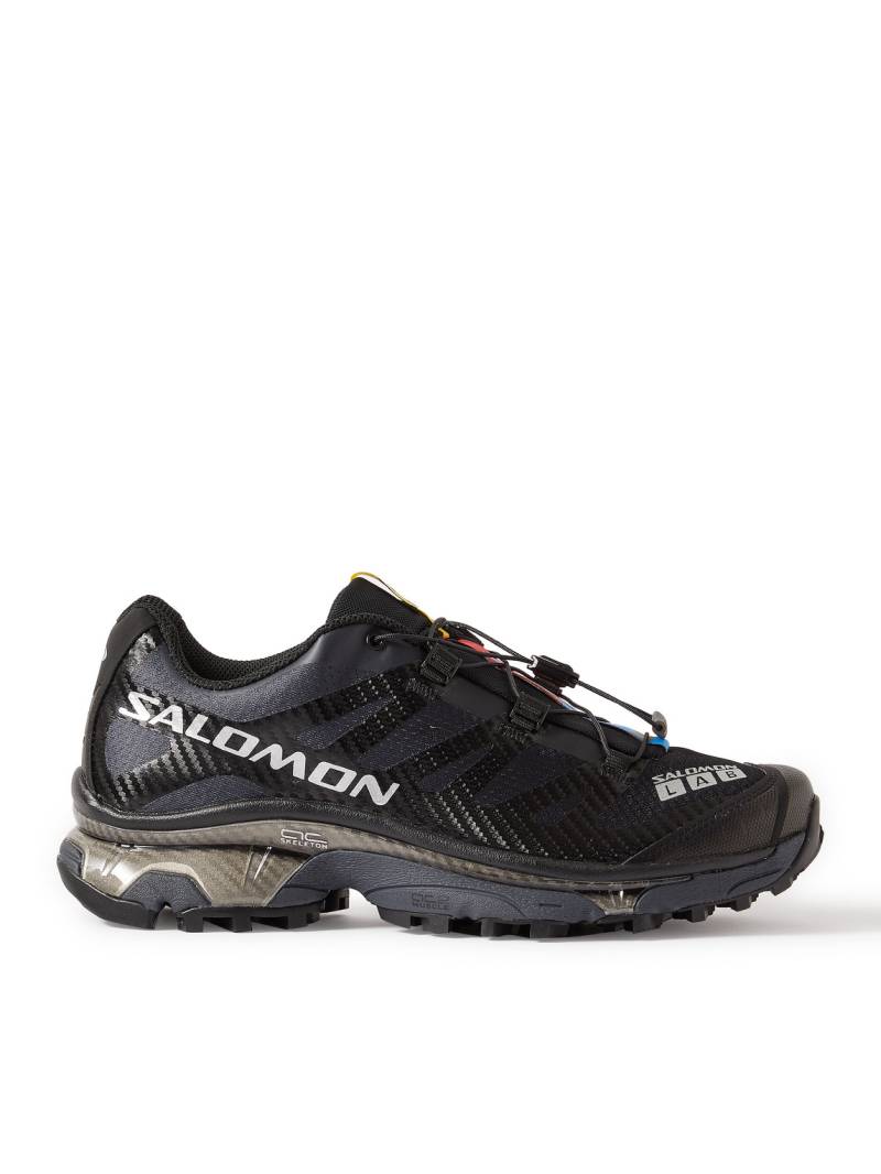 Salomon - XT-4 Rubber-Trimmed Mesh Sneakers - Men - Black - UK 8 von Salomon