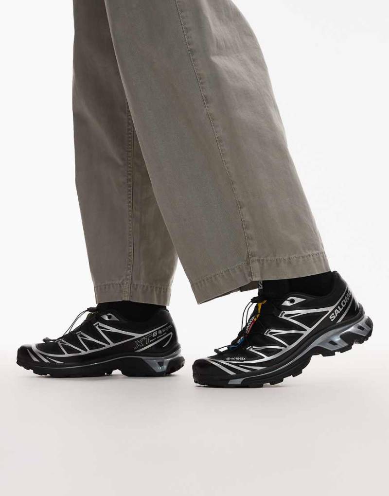 Salomon - XT-6 GTX - Unisex-Sneaker in Schwarz von Salomon