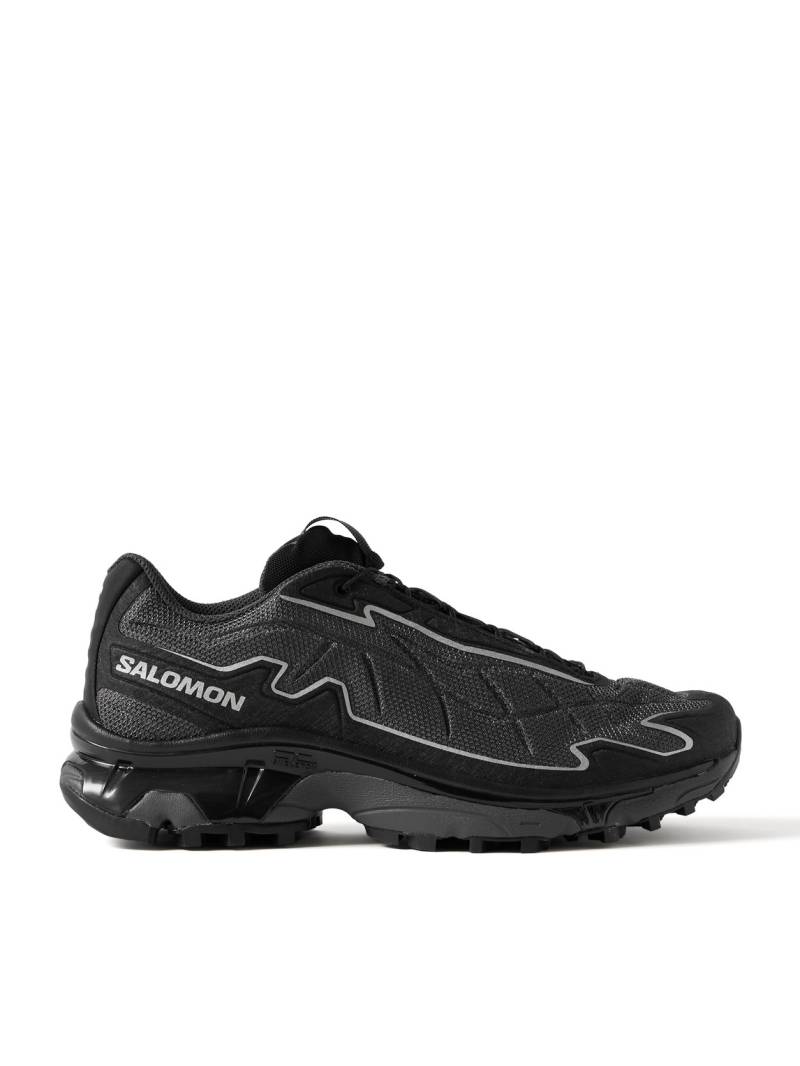 Salomon - XT-SLATE Rubber-Trimmed Mesh Sneakers - Men - Black - UK 10 von Salomon
