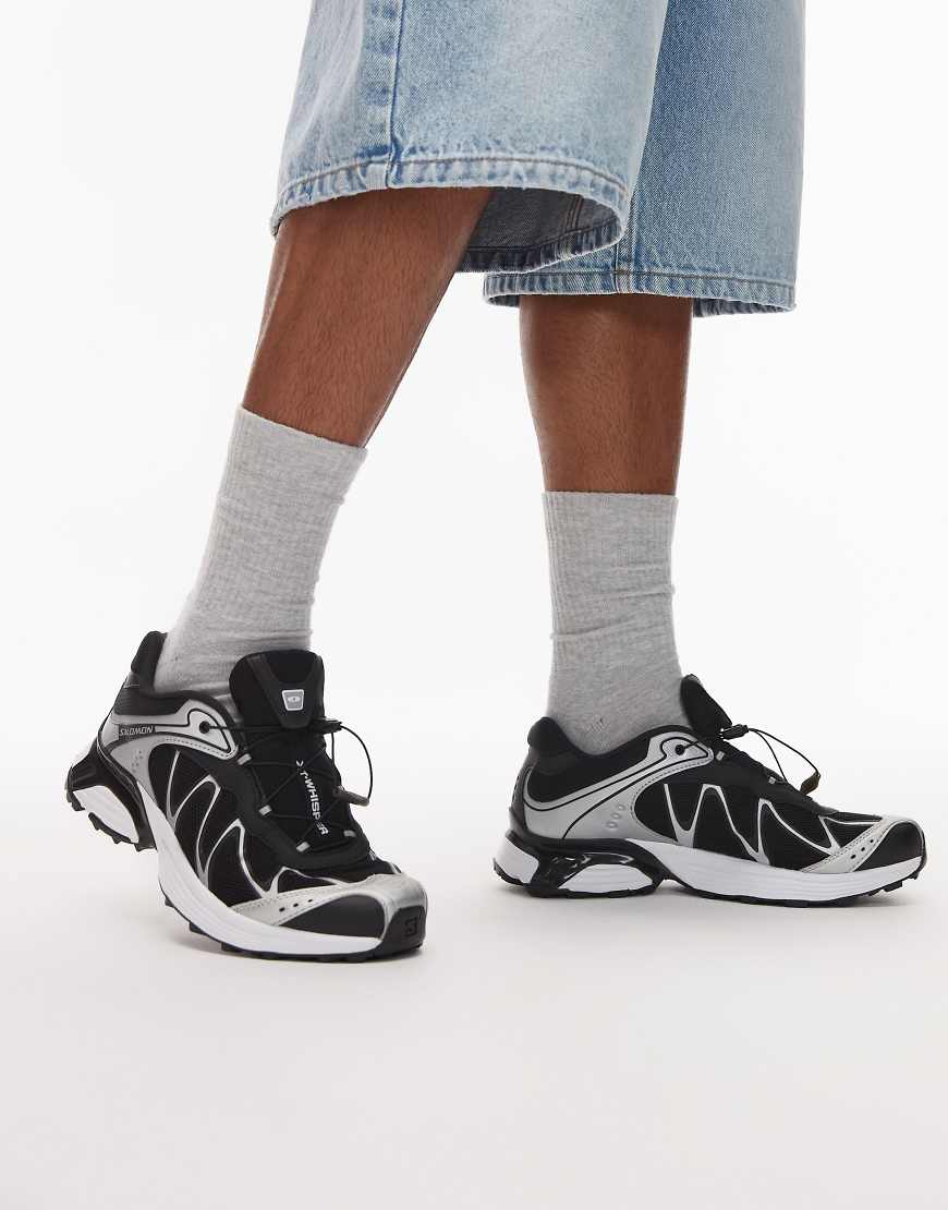 Salomon - XT-Whisper - Sneaker in Schwarz und Silber von Salomon