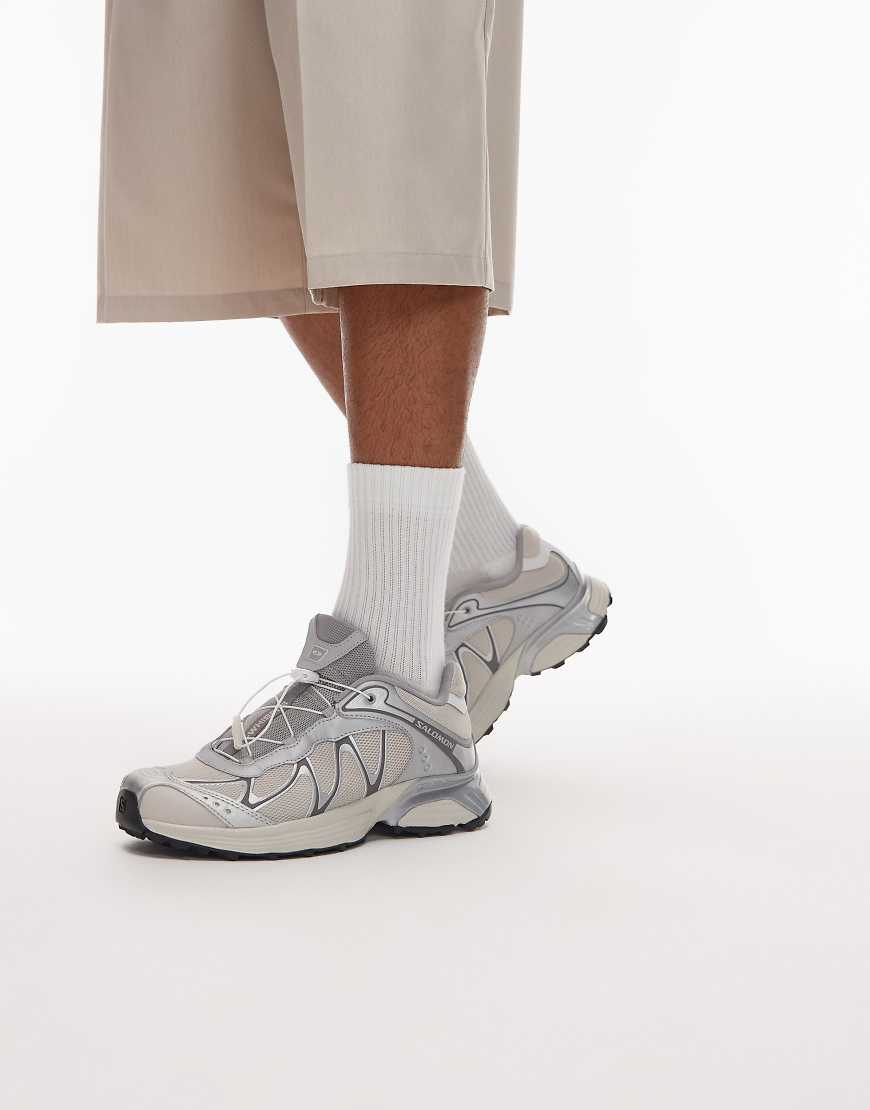 Salomon - XT-Whisper - Sneaker in Silber und Mondstein von Salomon