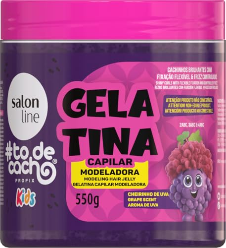 Salon Line Grape Gelatin #todecacho Kids Modeling 550g von Salon Line