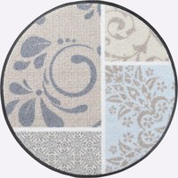 Witt Weiden  Fußmatte hellblau-taupe-bedruckt von Salonloewe