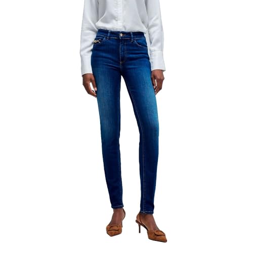 Salsa Jeans Destiny Detail Pocket Push Up Skinny Fit Jeans 27 von Salsa Jeans