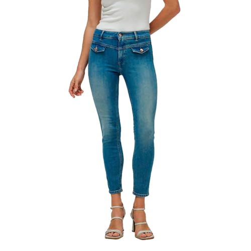 Salsa Jeans Destiny Push Up Cropped Skinny Fit Jeans 28 von Salsa Jeans