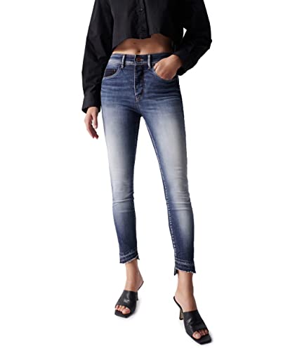 Salsa Jeans Damen Secret Glamour Skinny Jeans, Blau (Blau 8504), W27L30 (Herstellergröße:EU 35) von Salsa