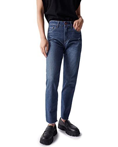 Salsa Cropped True-Jeans, Slim von Salsa