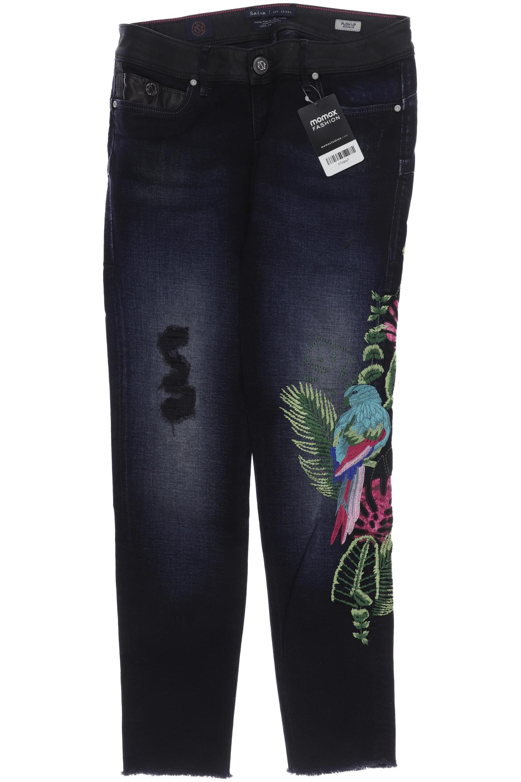 Salsa Damen Jeans, marineblau von Salsa