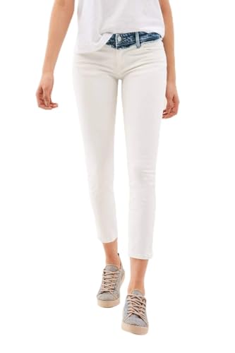 Salsa Damen Jeanshose Weiß weiß Gr. 29W x 30L, weiß von Salsa
