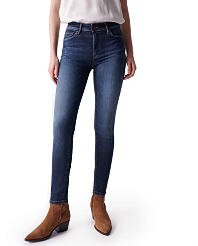 Salsa Destiny Push UP-Jeans, Skinny-Passform, MIT DUNKLER Waschung von Salsa