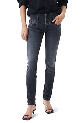 Salsa Jeans Mystery Push Up, Slim Fit, dunkel von Salsa