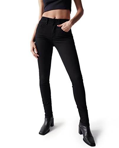 Salsa Jeans Secret Push IN, Skinny, True Black von Salsa