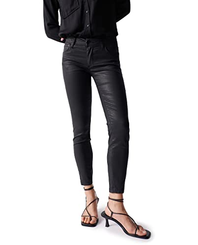 Salsa Jeans Wonder Push UP, Cropped Hose, GECOATED von Salsa