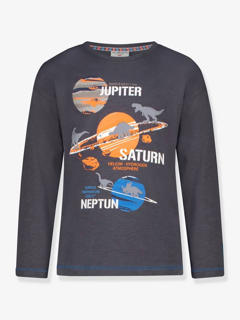 Langarmshirt mit 3D-Weltall-Dino Print Jungen SALT AND PEPPER von Salt And Pepper