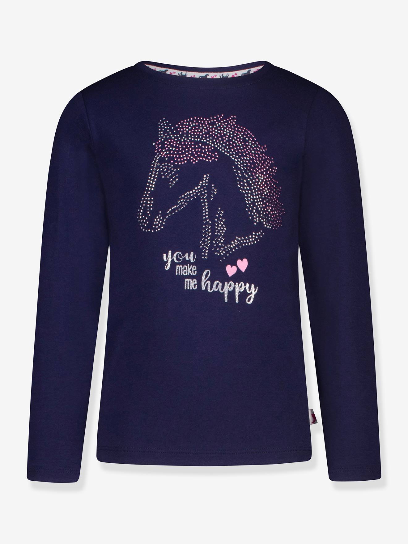 Shirt Glitzer-Pferde Mädchen SALT AND PEPPER von Salt And Pepper